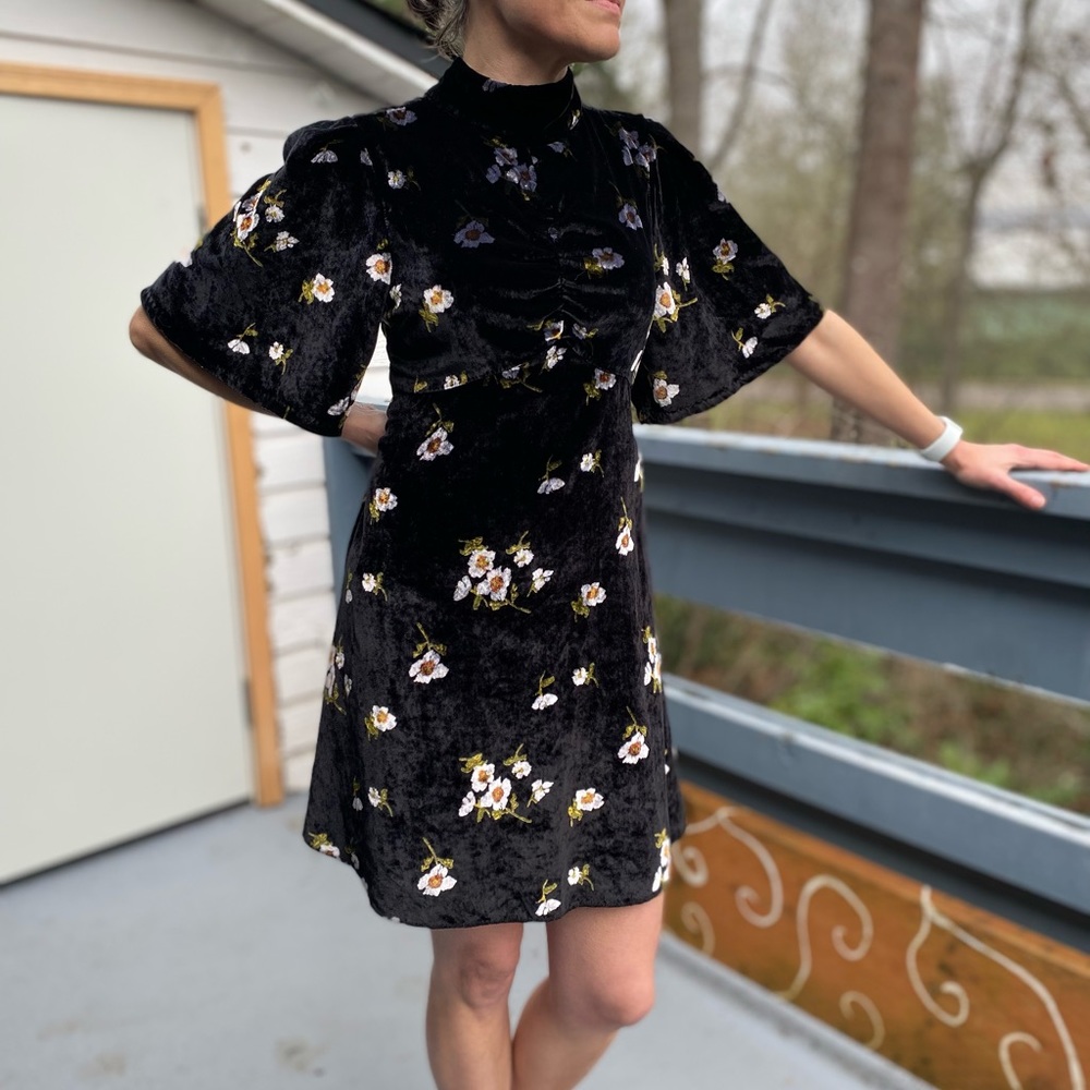 Free People “Be My Baby” mini- dress